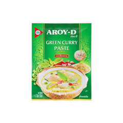Паста Карри зеленая "AROY-D" 50г. Блок 12*50г