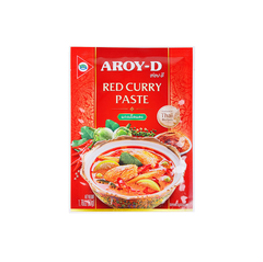 Паста Карри красная "AROY-D" 50г. Блок 12*50г
