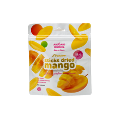 Манго высушенный STICKS DRIED MANGO "Люблю Жизнь" 53г